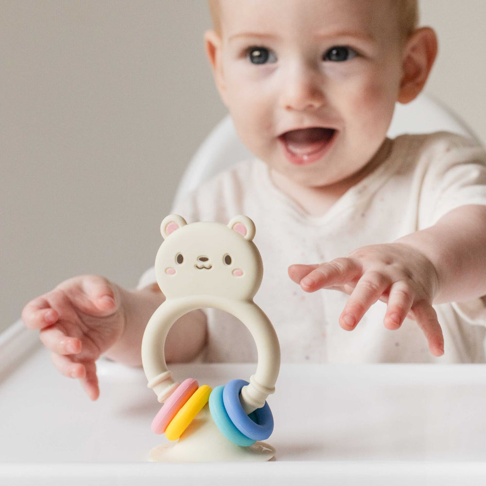 TIGER TRIBE HIGH CHAIR BUDDY SILICONE BEAR