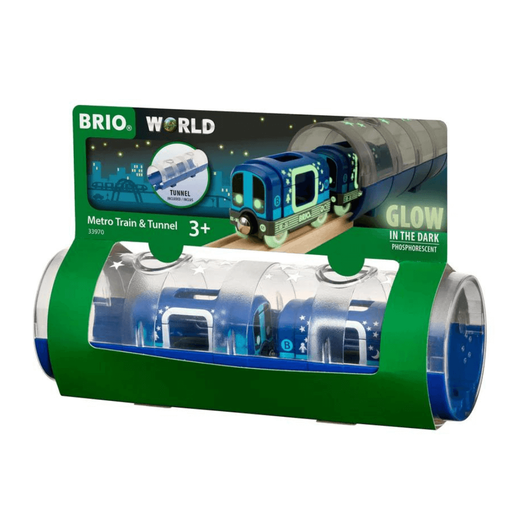 BRIO METRO TRAIN AND TUNNEL