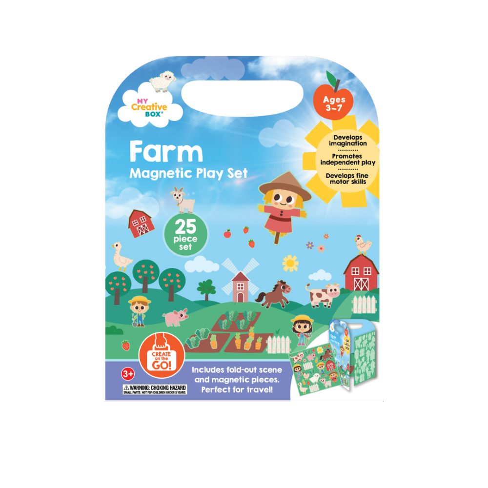 MY CREATIVE BOX FARM MAGNETIC PLAY SET