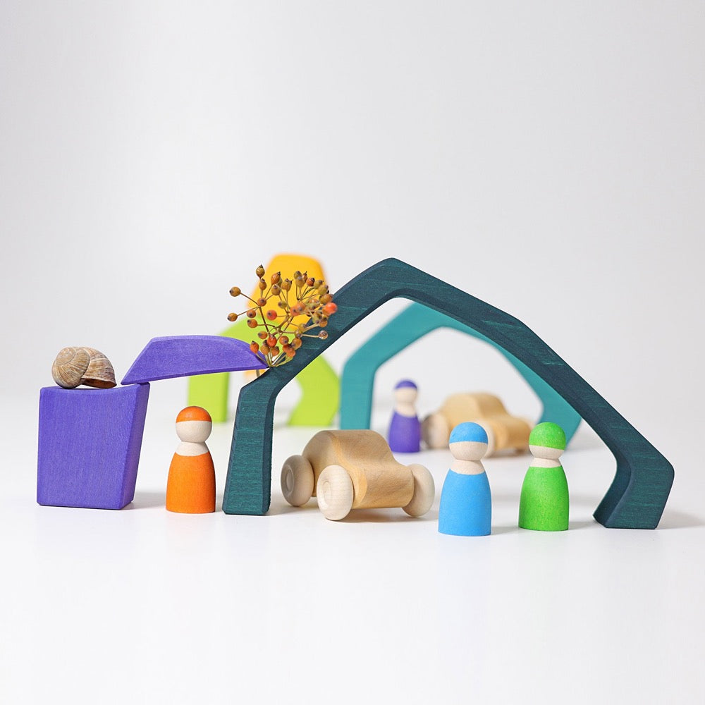 GRIMMS FOUR ELEMENTS BUILDING SET LARGE
