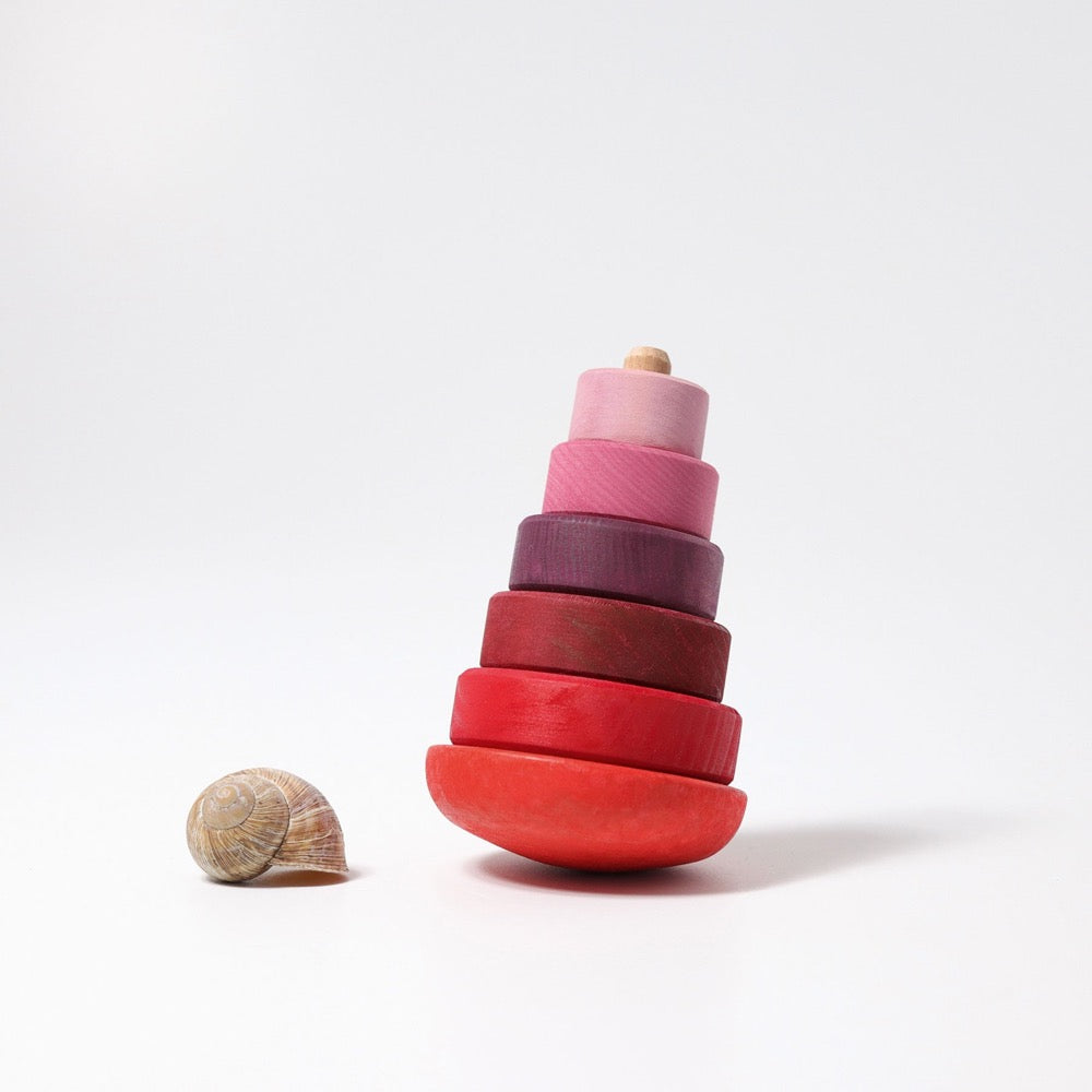 GRIMMS CONICAL TOWER WOBBLY PINK