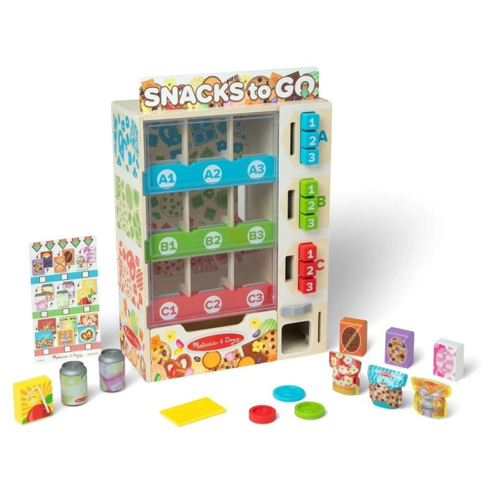 MELISSA AND DOUG WOODEN VENDING MACHINE