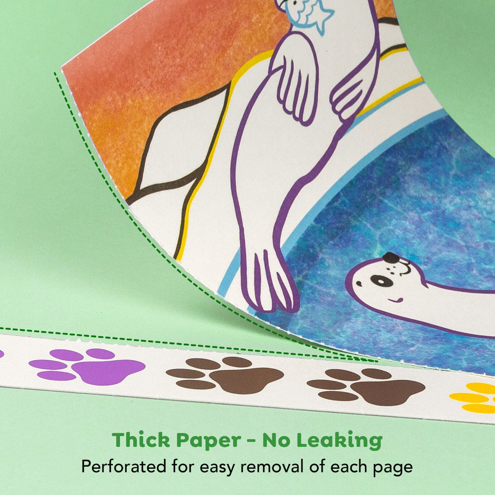 TIGER TRIBE PAINT A PICTURE SET WILD ANIMALS