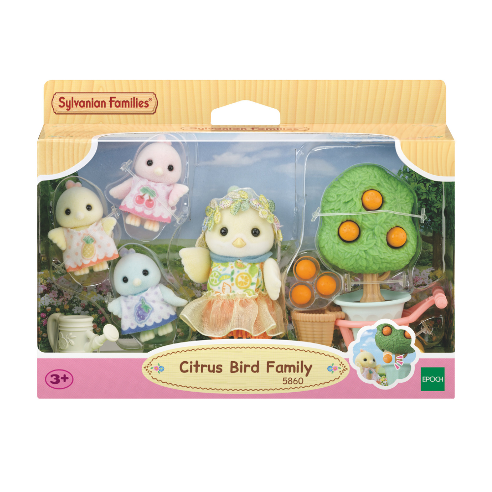 SYLVANIAN FAMILIES CITRUS BIRD FAMILY