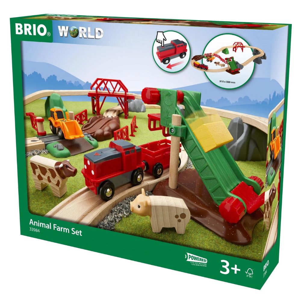 BRIO ANIMAL FARM 30 PIECE SET