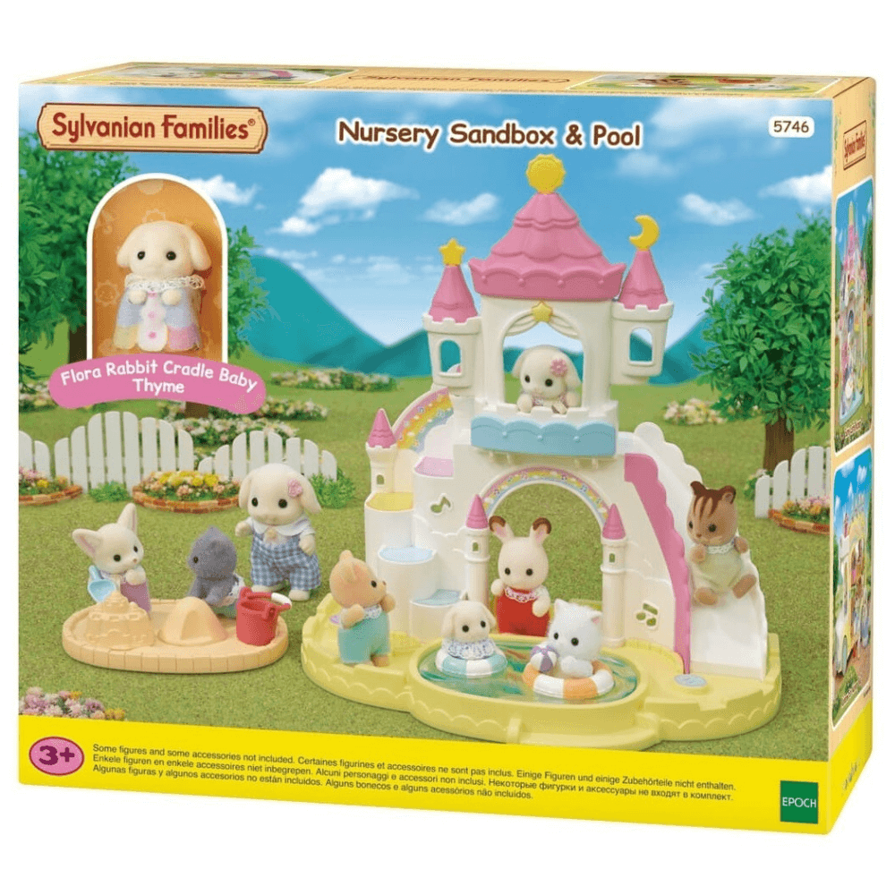 SYLVANIAN FAMILIES NURSERY SANDBOX AND POOL SET