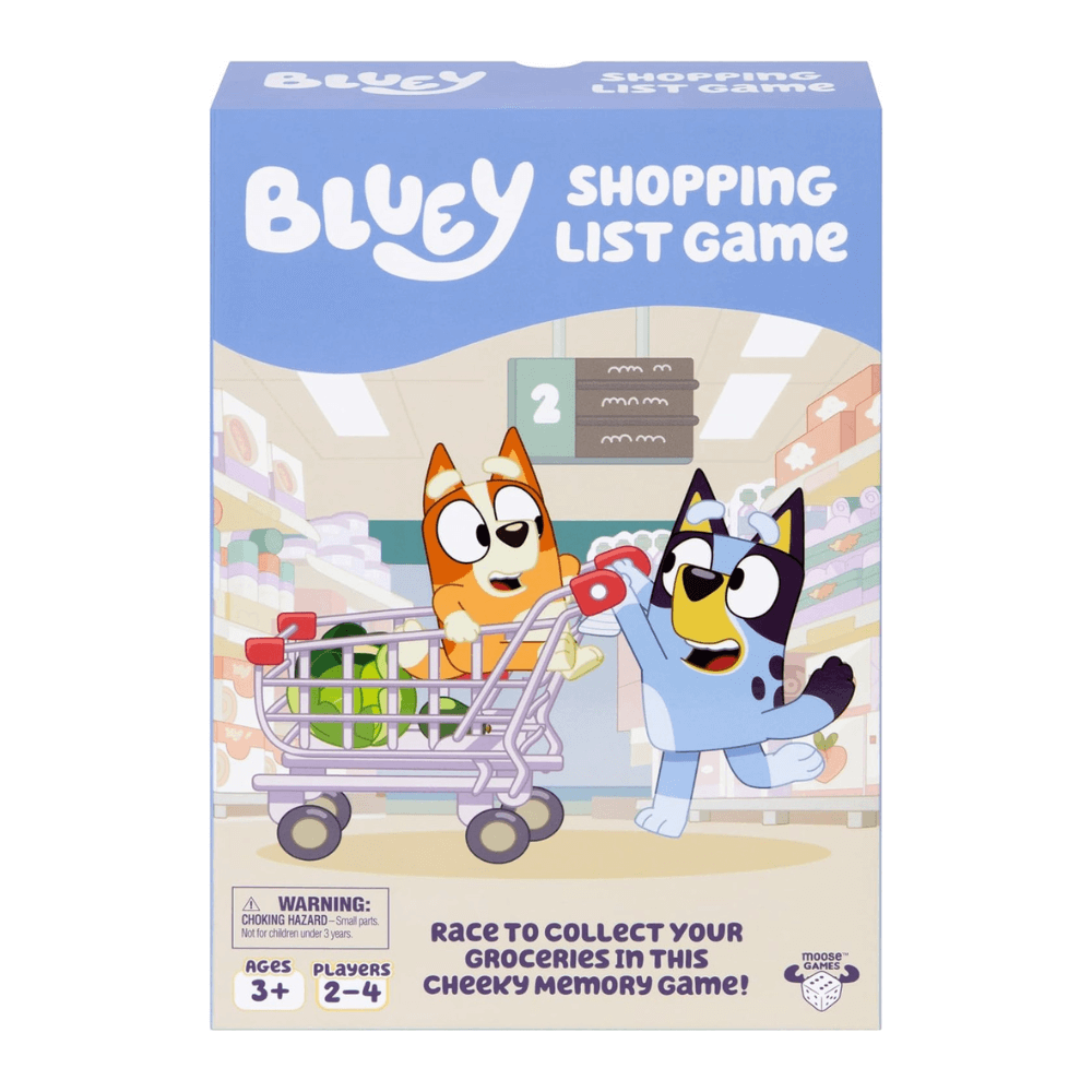 BLUEY SHOPPING LIST GAME