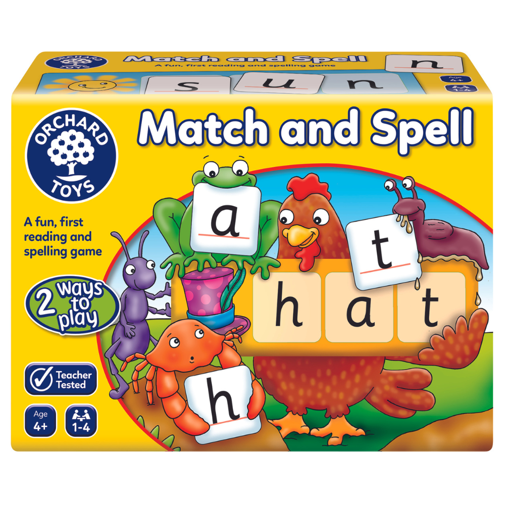 ORCHARD TOYS MATCH AND SPELL