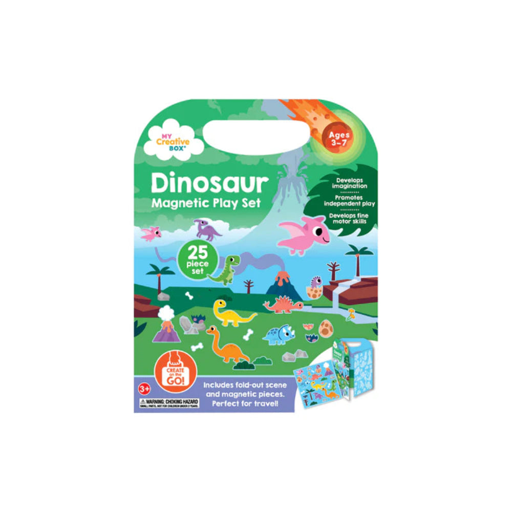 MY CREATIVE BOX DINOSAUR MAGNETIC PLAY SET