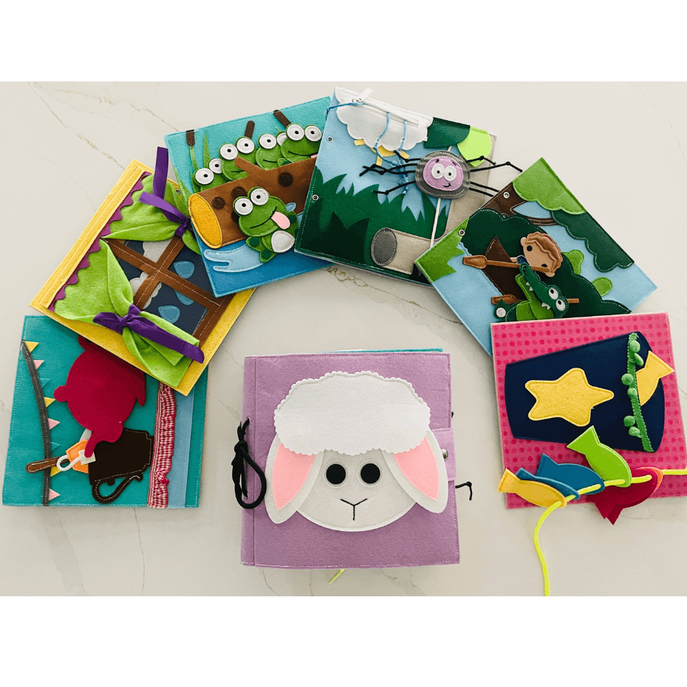 WONDERTIVITY LITTLE LAMB NURSERY RHYME BUSY BOOK