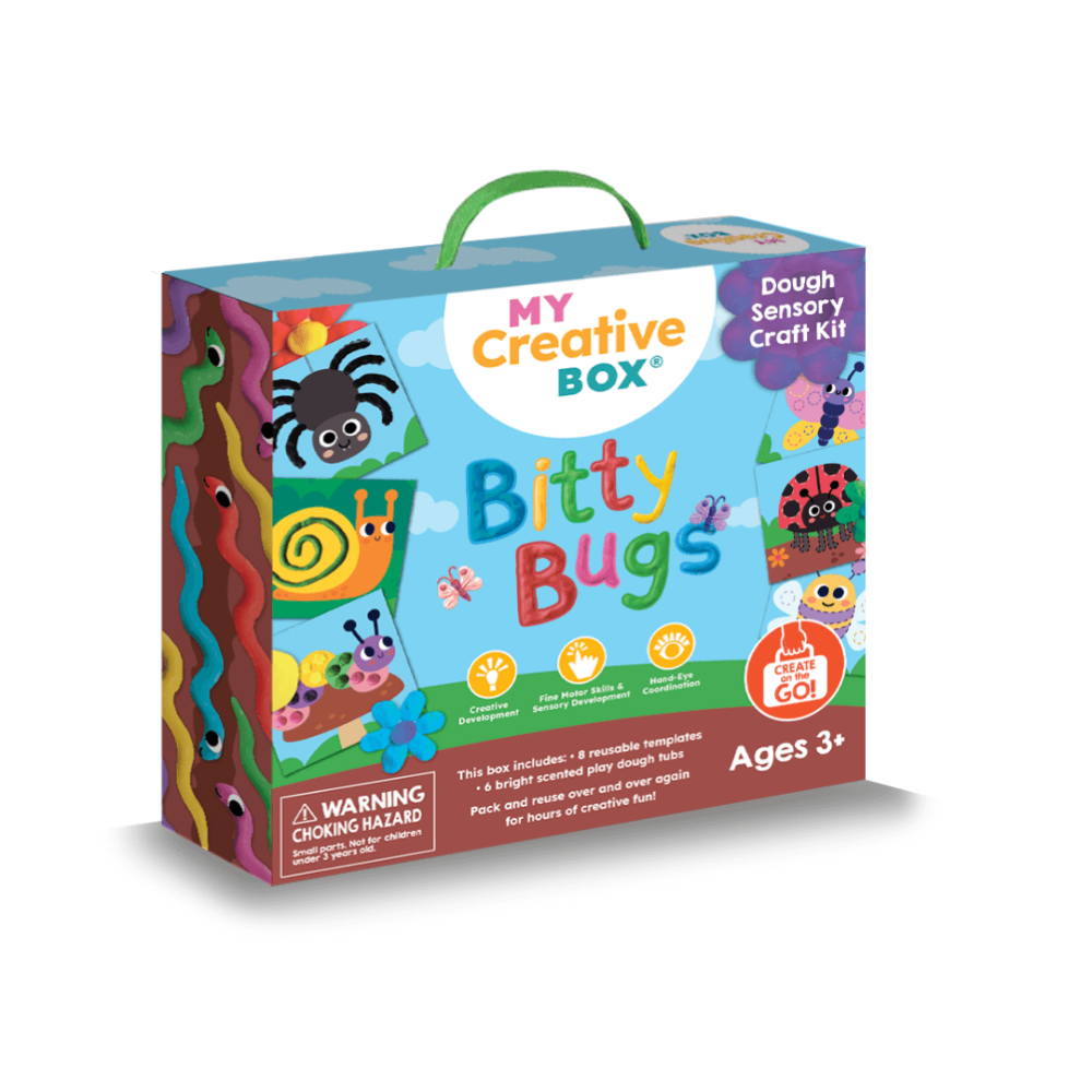 MY CREATIVE BOX BITTY BUGS DOUGH SENSORY CRAFT KIT