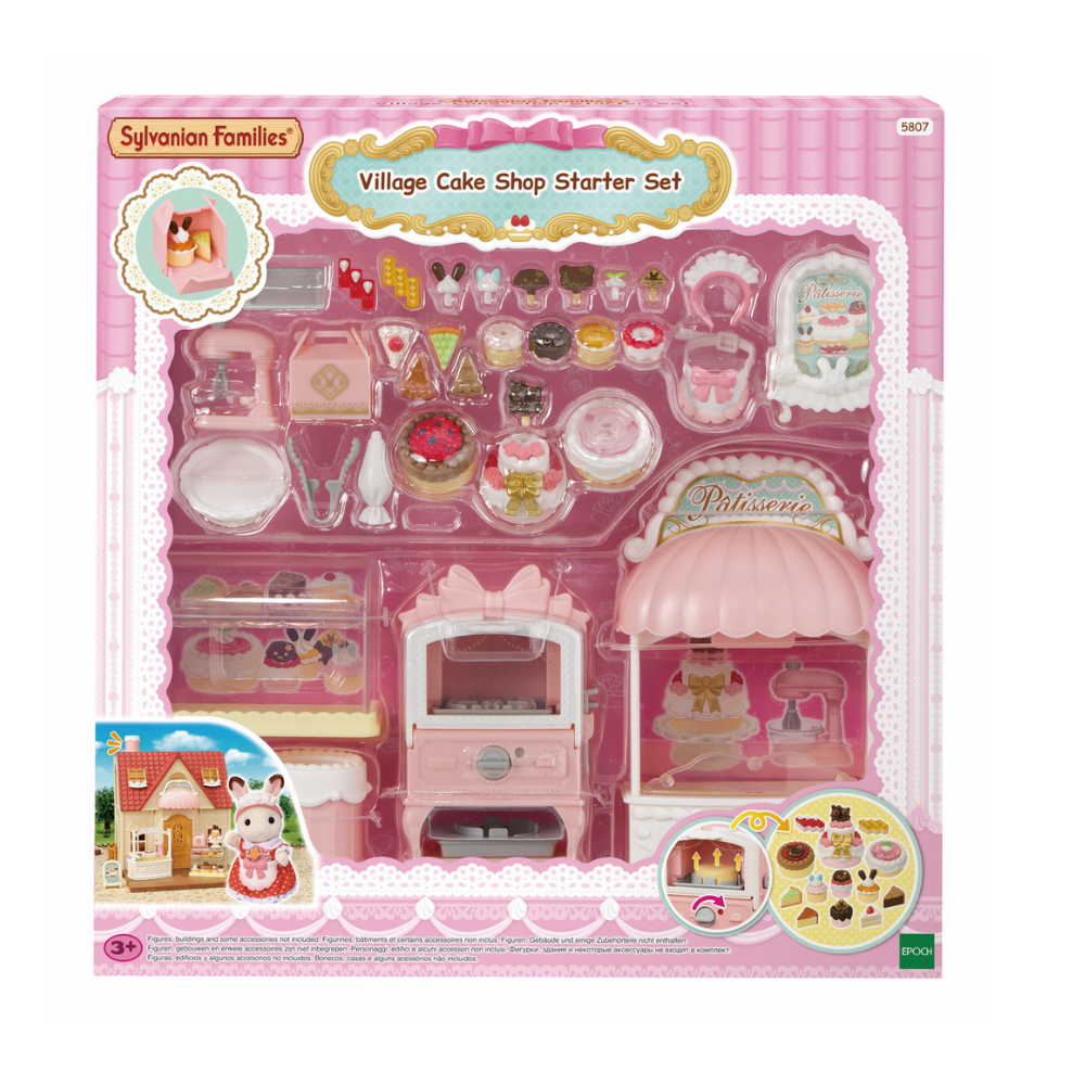 SYLVANIAN FAMILIES VILLAGE CAKE SHOP STARTER SET