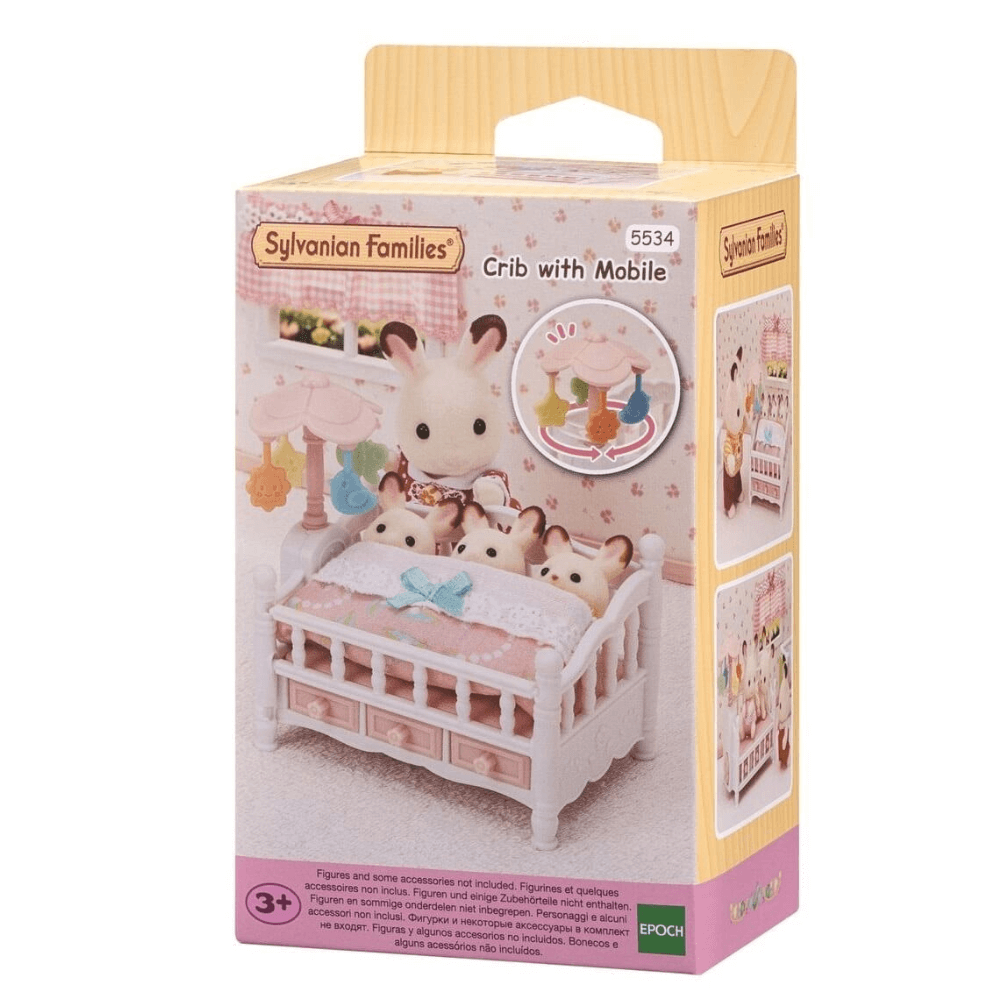 SYLVANIAN FAMILIES CRIB WITH MOBILE SET