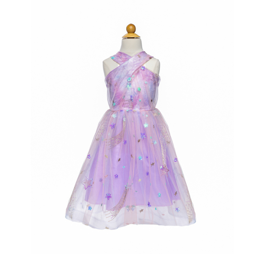 GREAT PRETENDER ERAS DRESS LILAC SIZE 7-8