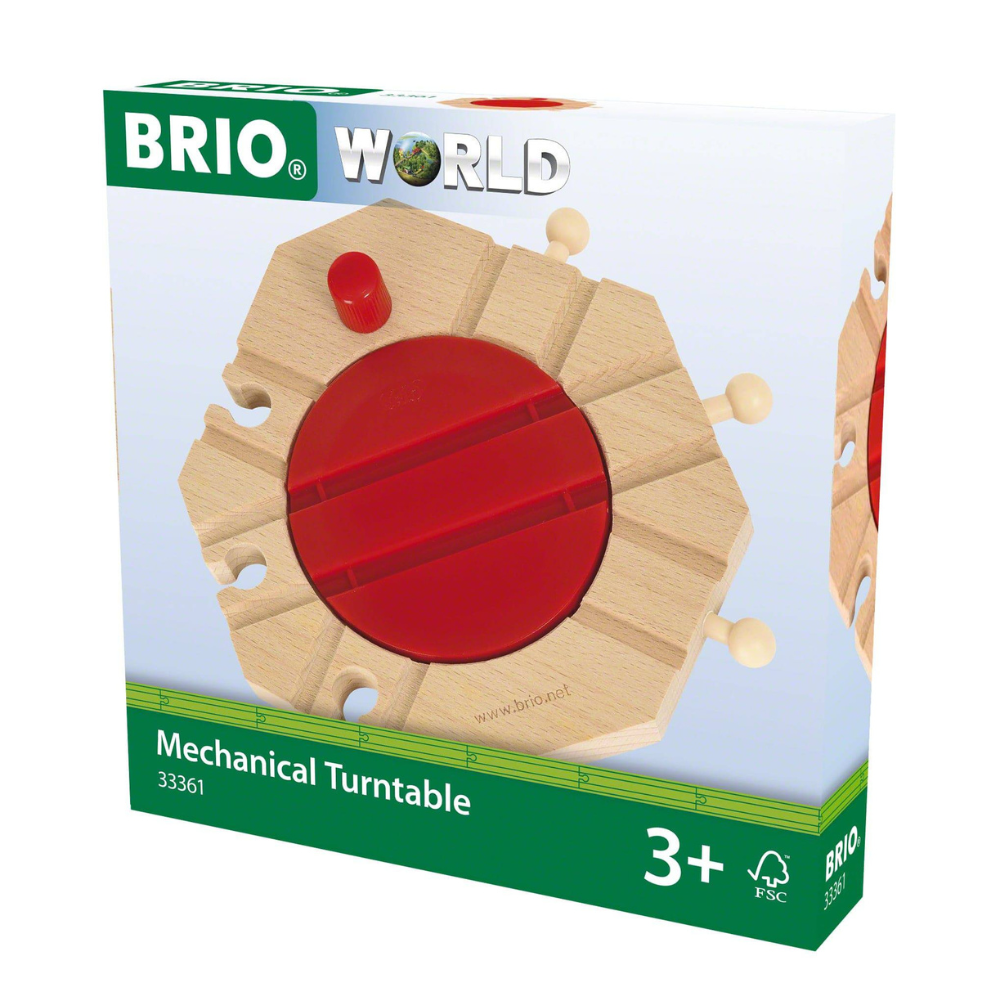 BRIO TRACKS - MECHANICAL TURNTABLE