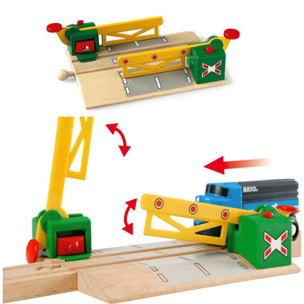BRIO TRACKS - MAGNETIC ACTION CROSSING