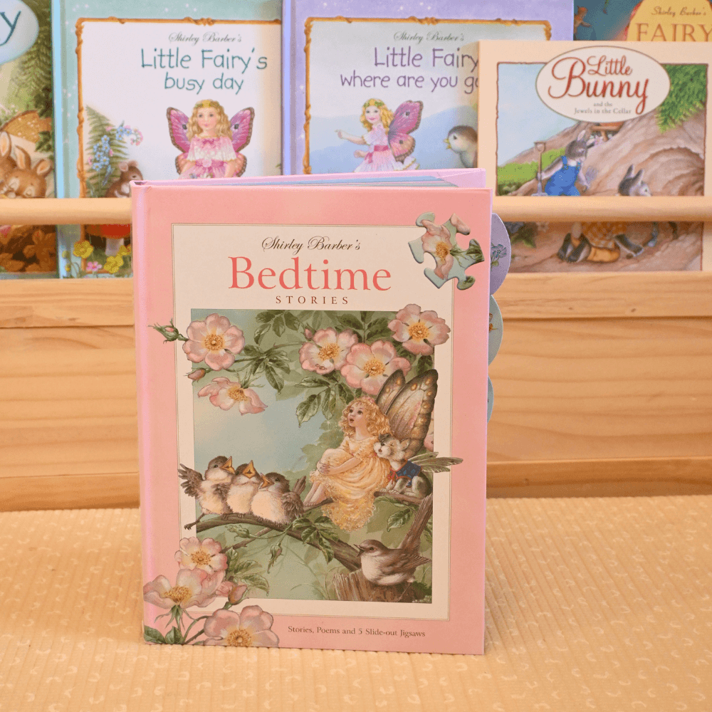 SHIRLEY BARBER BEDTIME STORIES PUZZLE BOARD BOOK