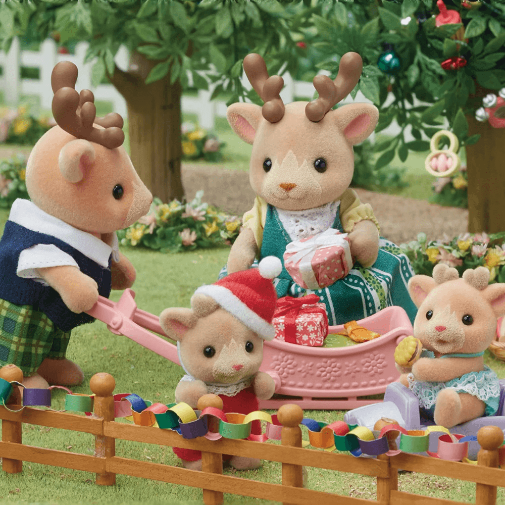 SYLVANIAN FAMILIES SF REINDEER FAMILY SET