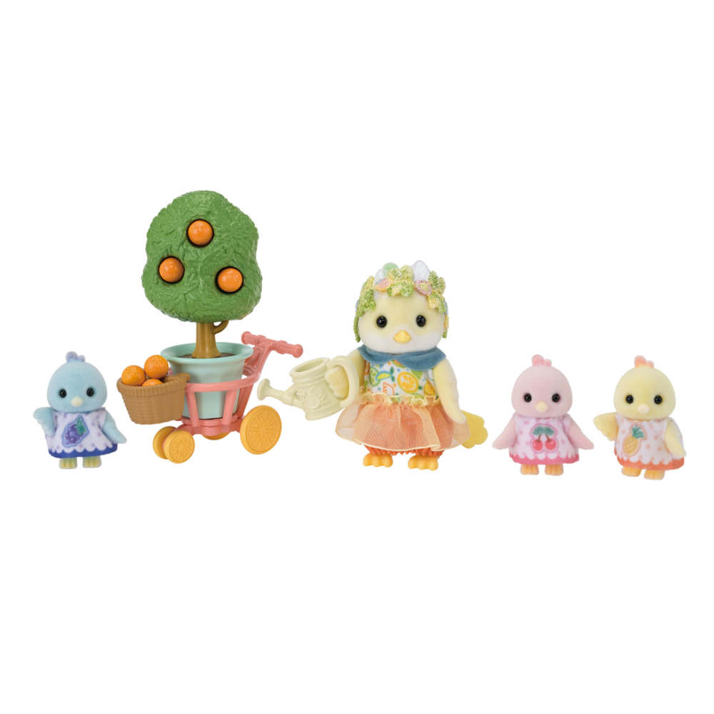 SYLVANIAN FAMILIES CITRUS BIRD FAMILY