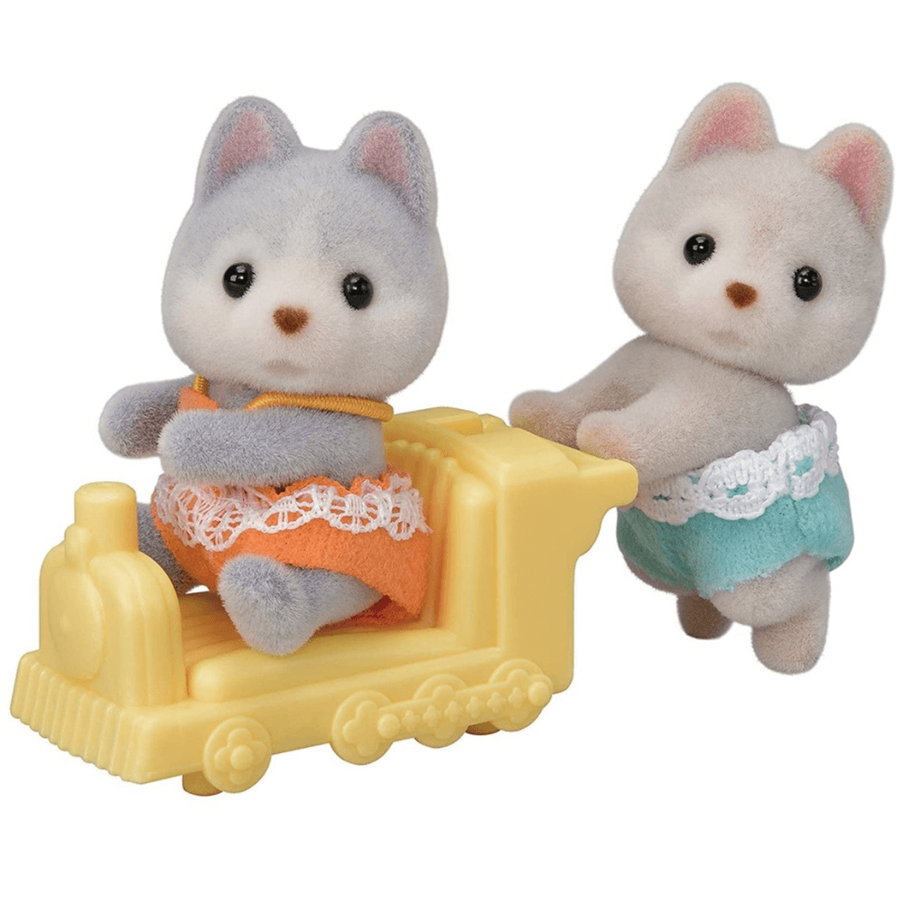 SYLVANIAN FAMILIES HUSKY TWINS SET