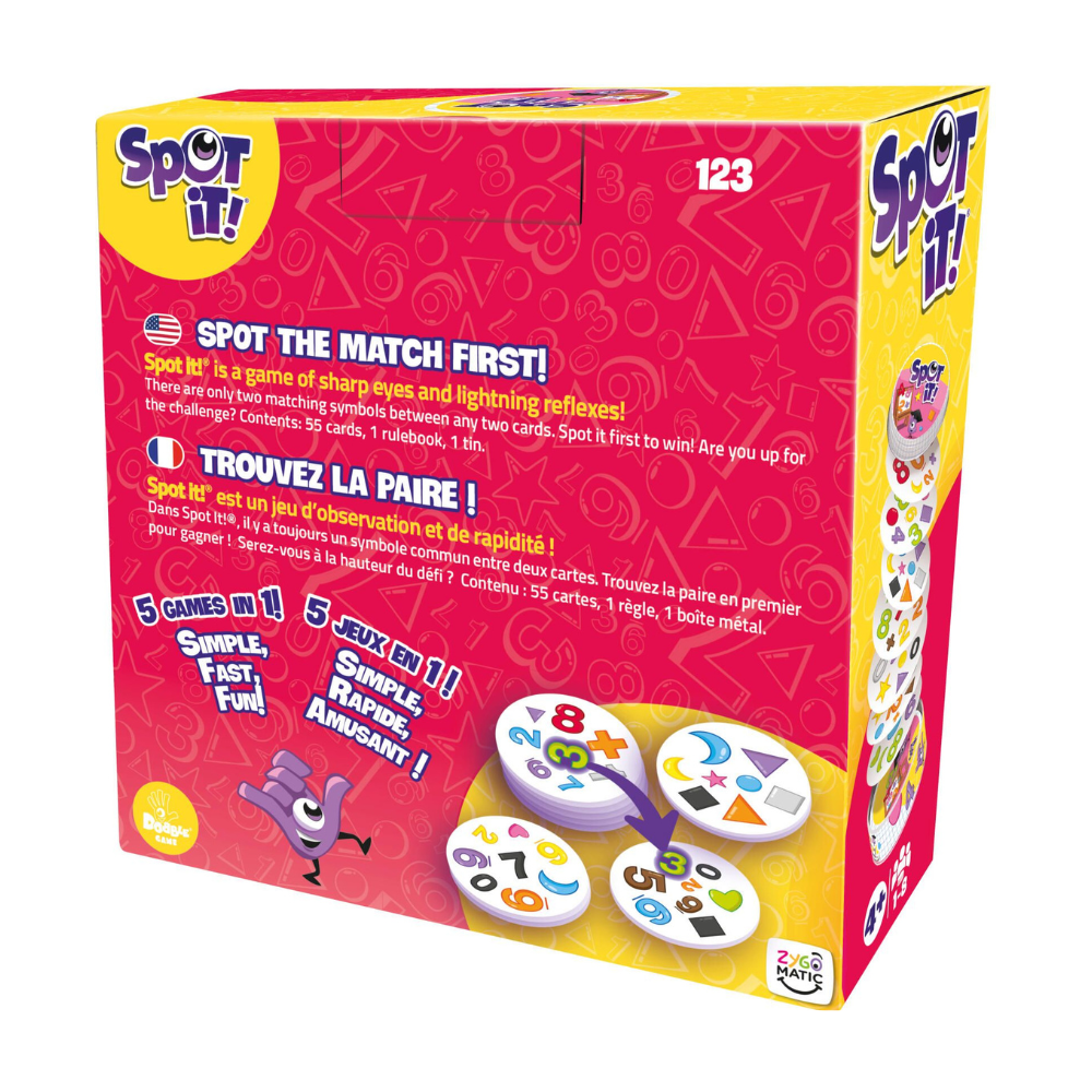 SPOT IT 123