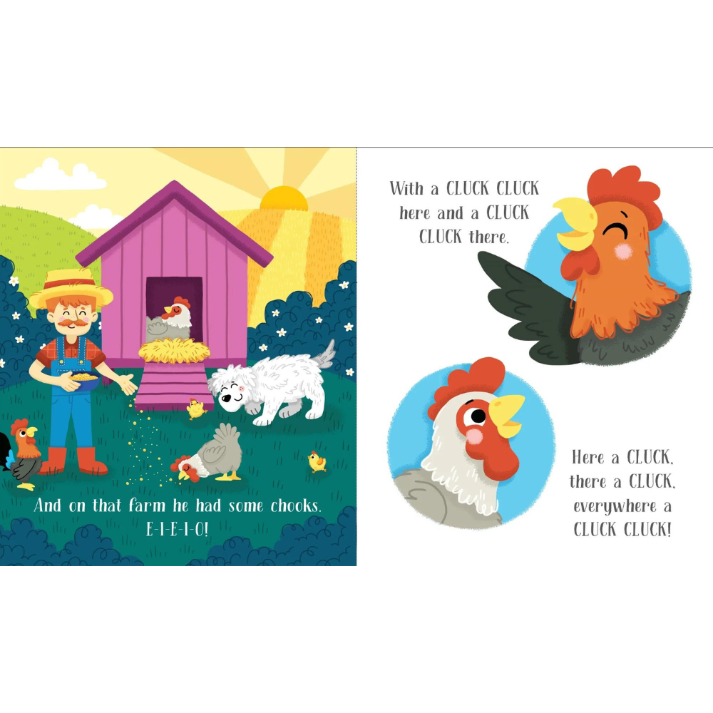 NURSERY RHYME PICTURE BOOK OLD MACDONALD HAD A FARM