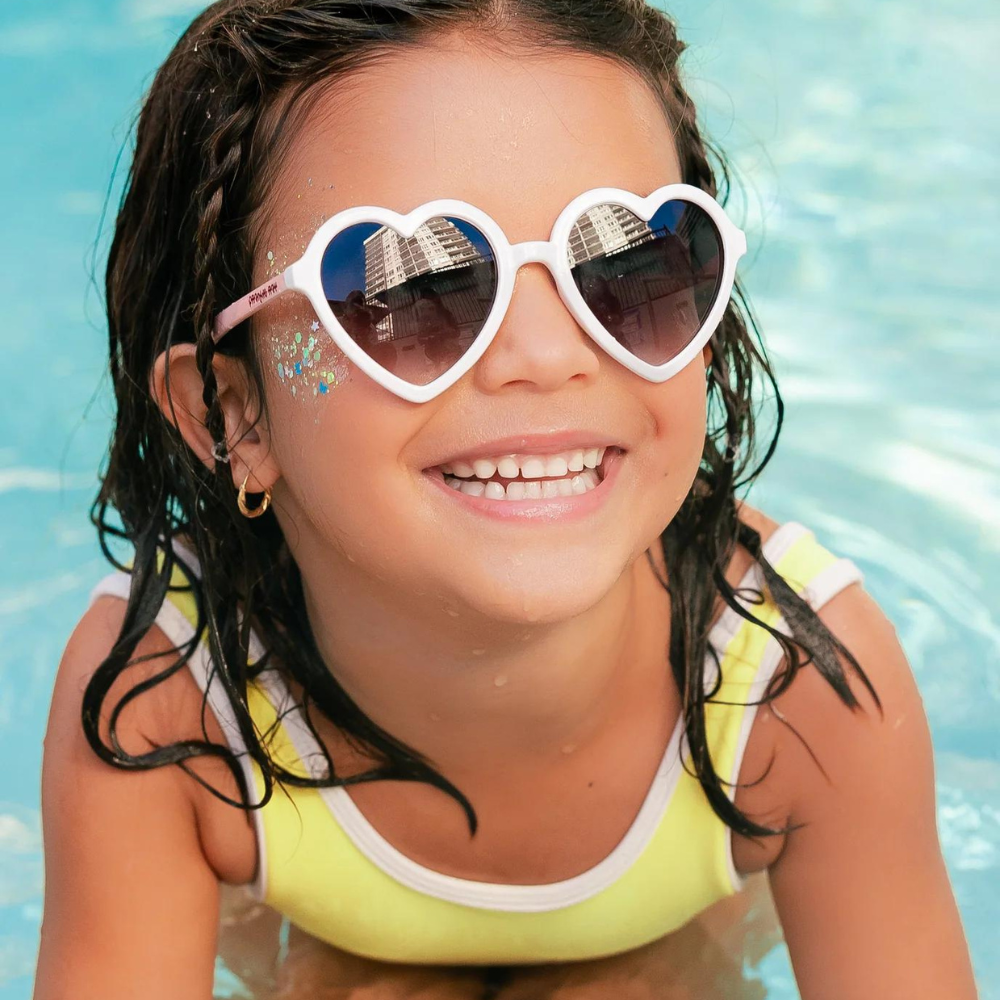 FRANKIE RAY SHADES HEART MILKSHAKE SUNGLASSES 3+