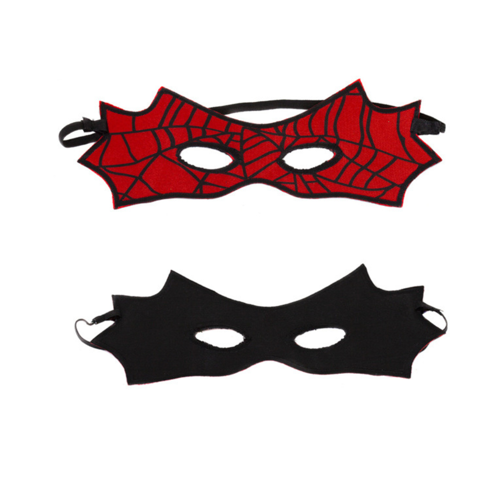 GREAT PRETENDER REVERSIBLE SPIDERMAN BATMAN CAPE WITH MASK SIZE 4-6