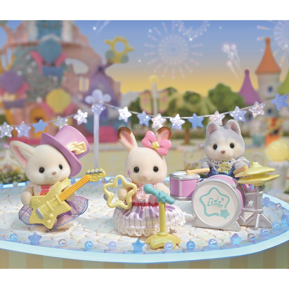 SYLVANIAN FAMILIES BABY STARRY CONCERT SET