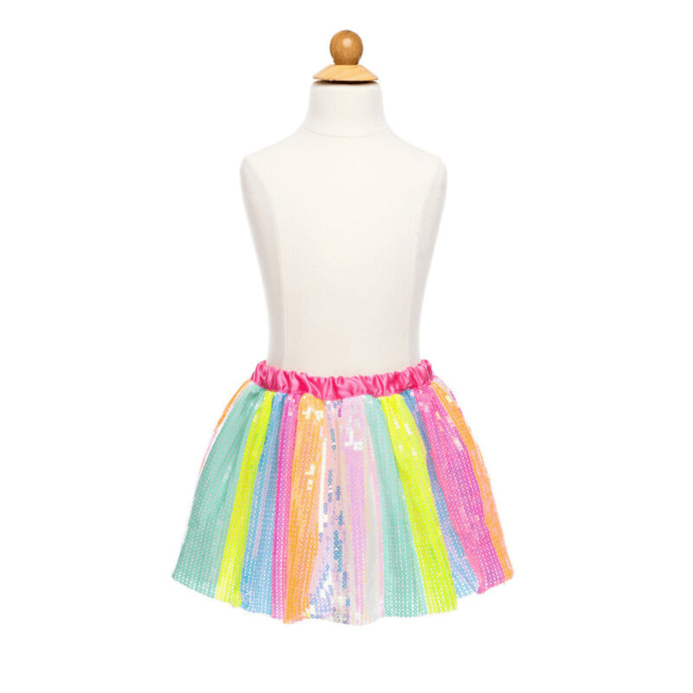 GREAT PRETENDER STRIPY SEQUINS SKIRT 4-6