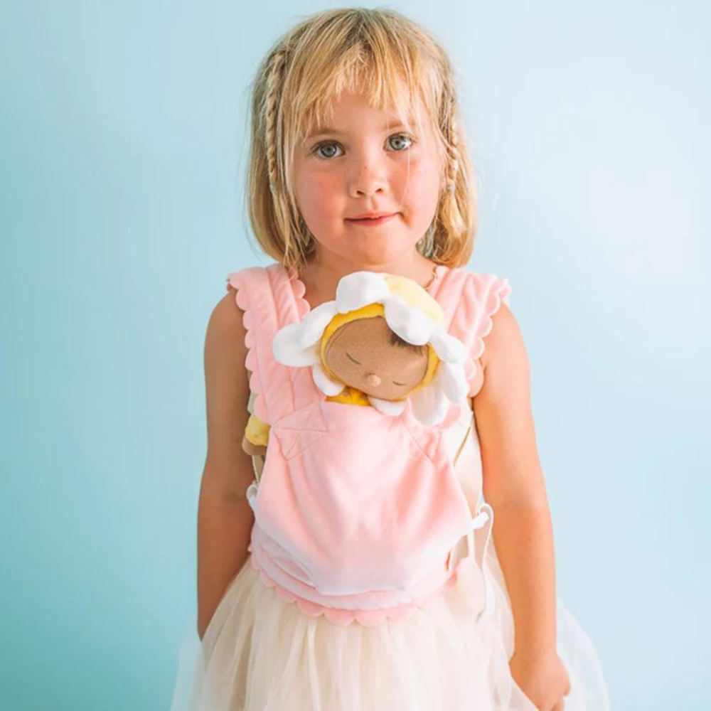OLLIELLA DINKUM DOLLS CARRIER FUCHSIA