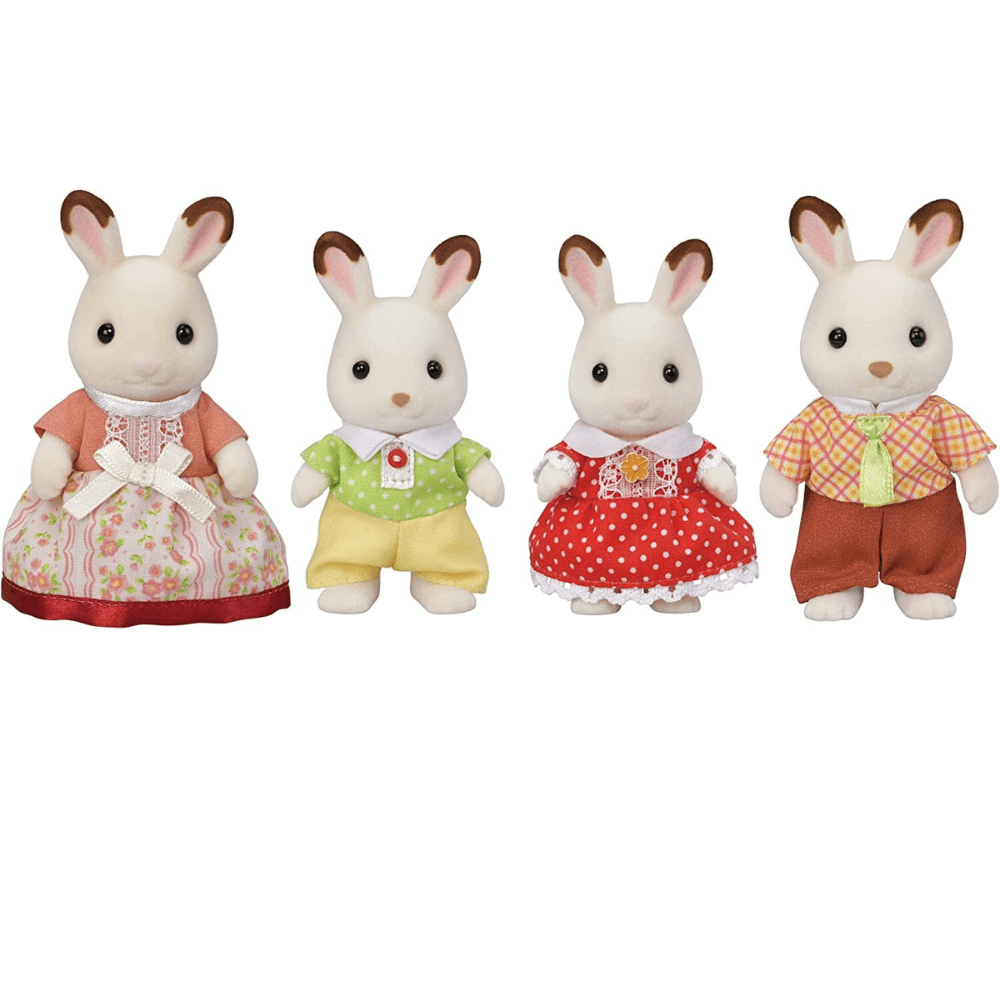 SYLVANIAN FAMILIES CHOCOLATE RABBIT FAMILY