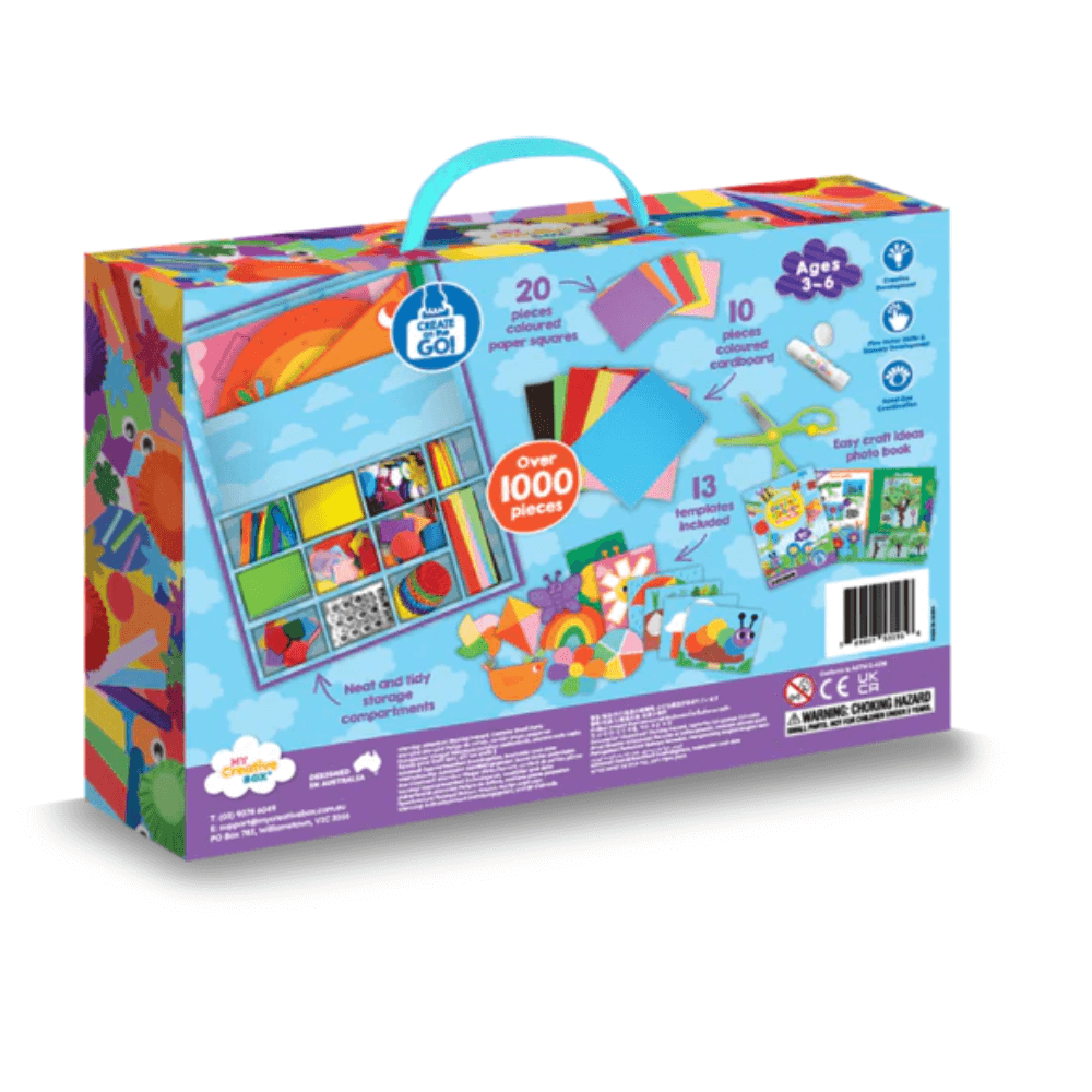 MY CREATIVE BOX GARDEN COLLAGE SENSORY CRAFT BOX