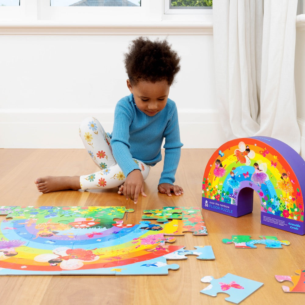 CROCODILE CREEK OVER THE RAINBOW FLOOR PUZZLE 36PC