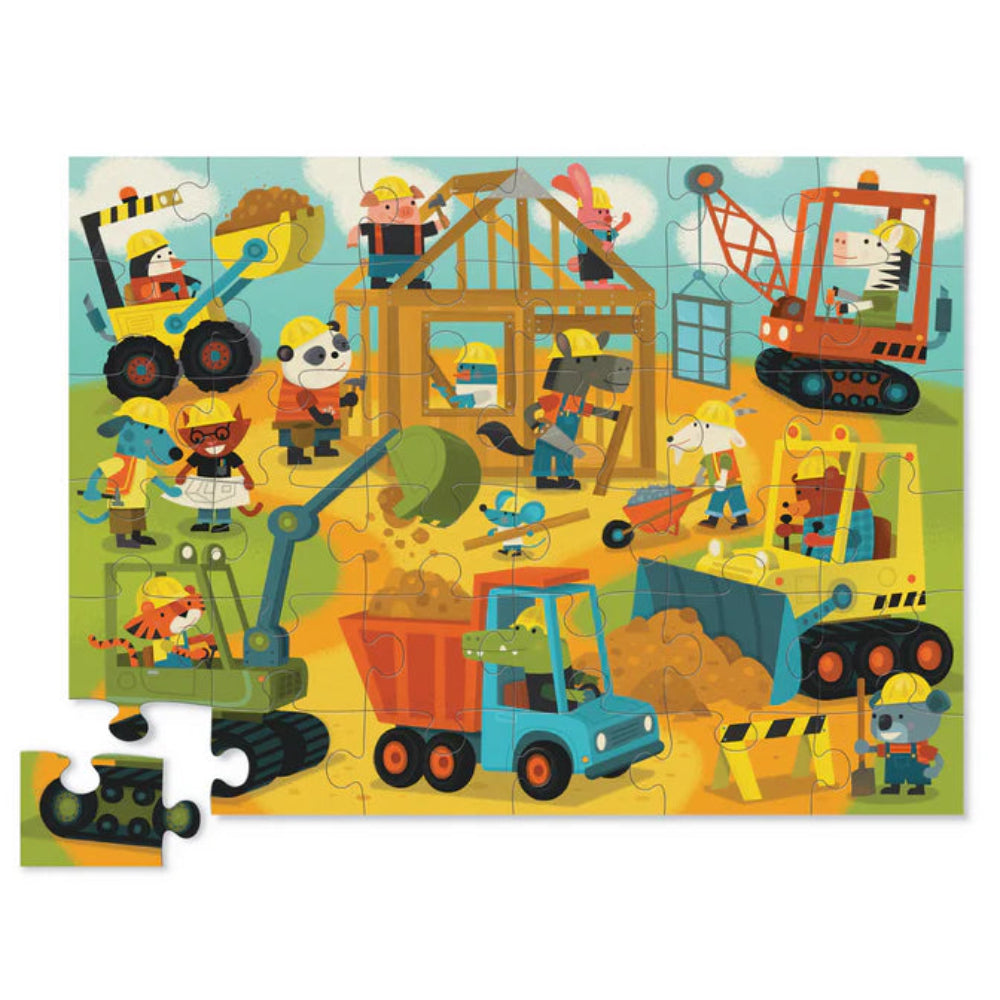 CROCODILE CREEK BUSY BUILDERS 36 PC PUZZLE