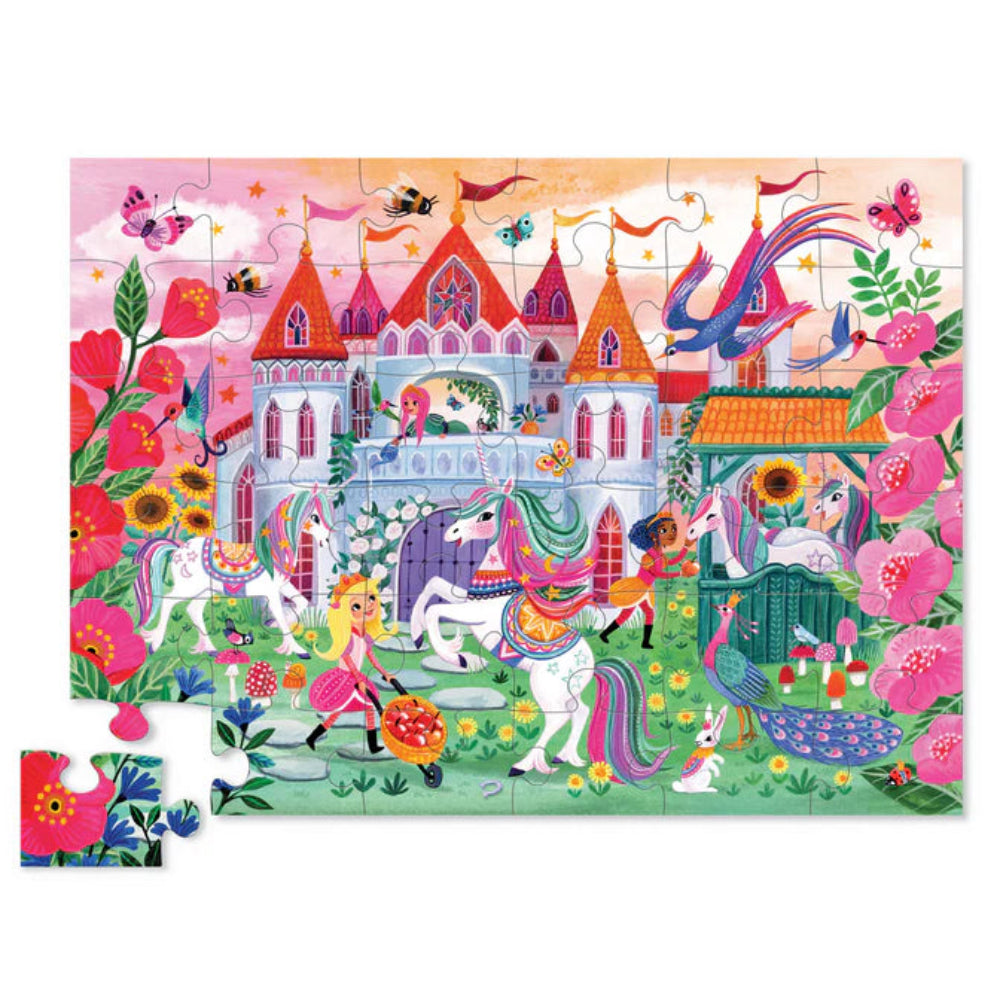 CROCODILE CREEK UNICORN CASTLE 36PC PUZZLE