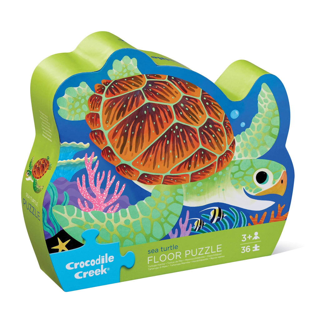 CROCODILE CREEK SEA TURTLE FLOOR PUZZLE