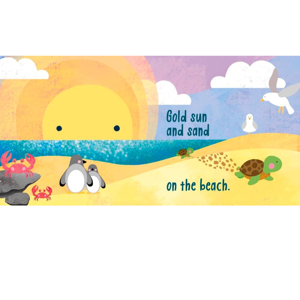 BRUMBY SUNSTATE BOOKS AUSTRALIA ON THE BEACH BOARD BOOK