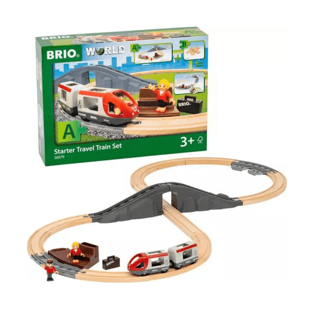 BRIO STARTER TRAVEL TRAIN SET