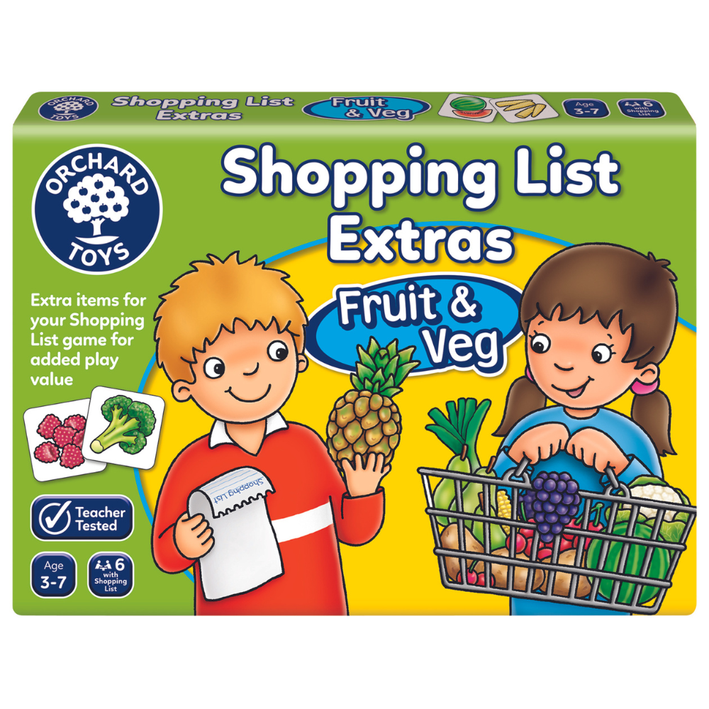 ORCHARD TOYS SHOPPING LIST EXTRAS FRUIT VEG