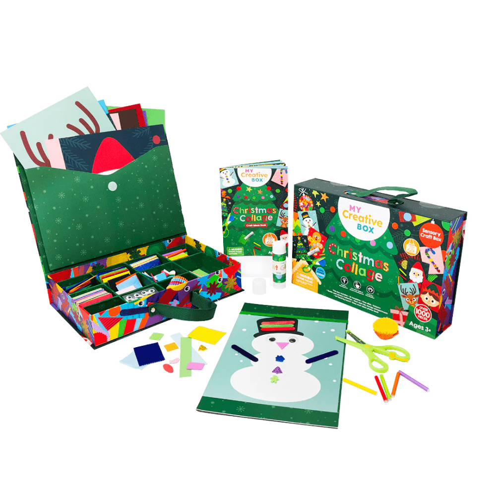 MY CREATIVE BOX CHRISTMAS COLLAGE SENSORY CRAFT BOX