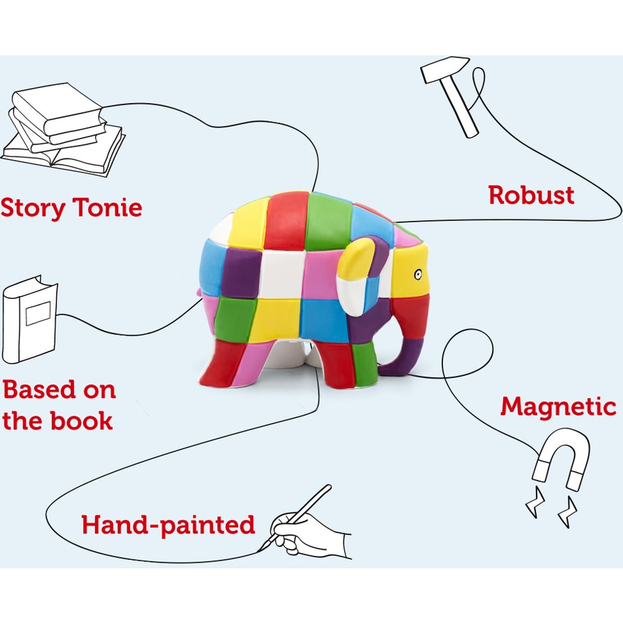 TONIES ELMER AND FRIENDS STORY COLLECTION TONIE AUDIO CHARACTER TN0101
