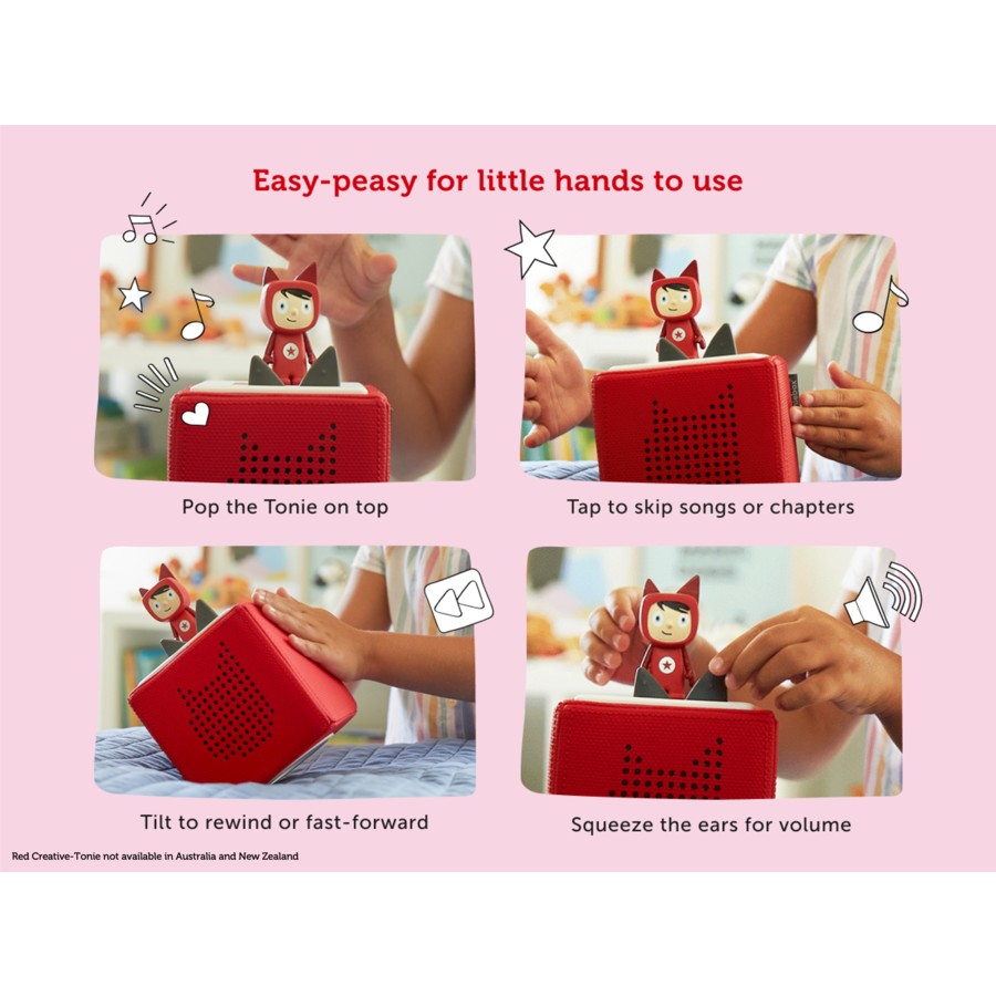 TONIES FAVOURITE CHILDRENS SONGS TRAVELLING SONGS TONIE AUDIO CHARACTER