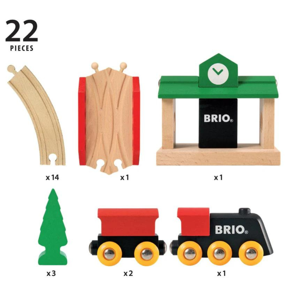 BRIO CLASSIC FIGURE 8 - 22 PIECE SET