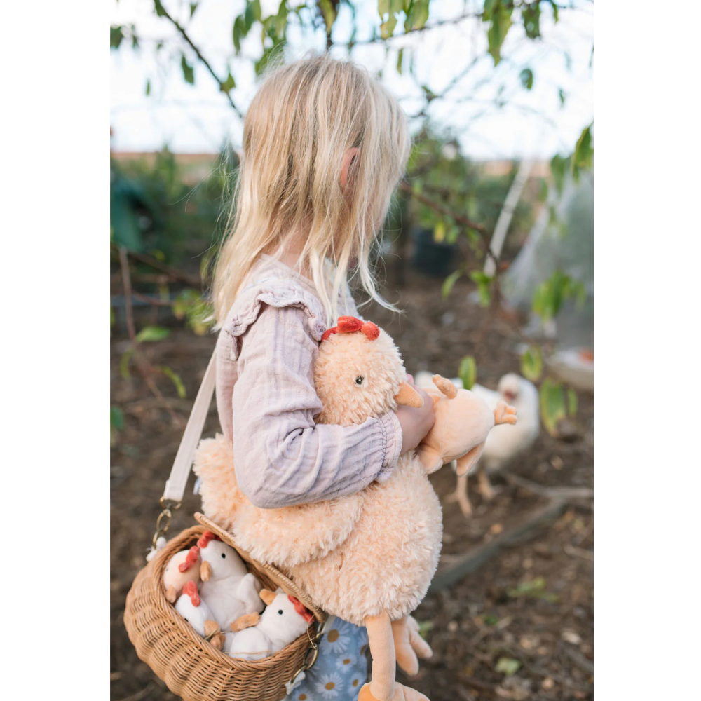 NANA HUCHY HARRIET THE HEN PLUSH HONEY