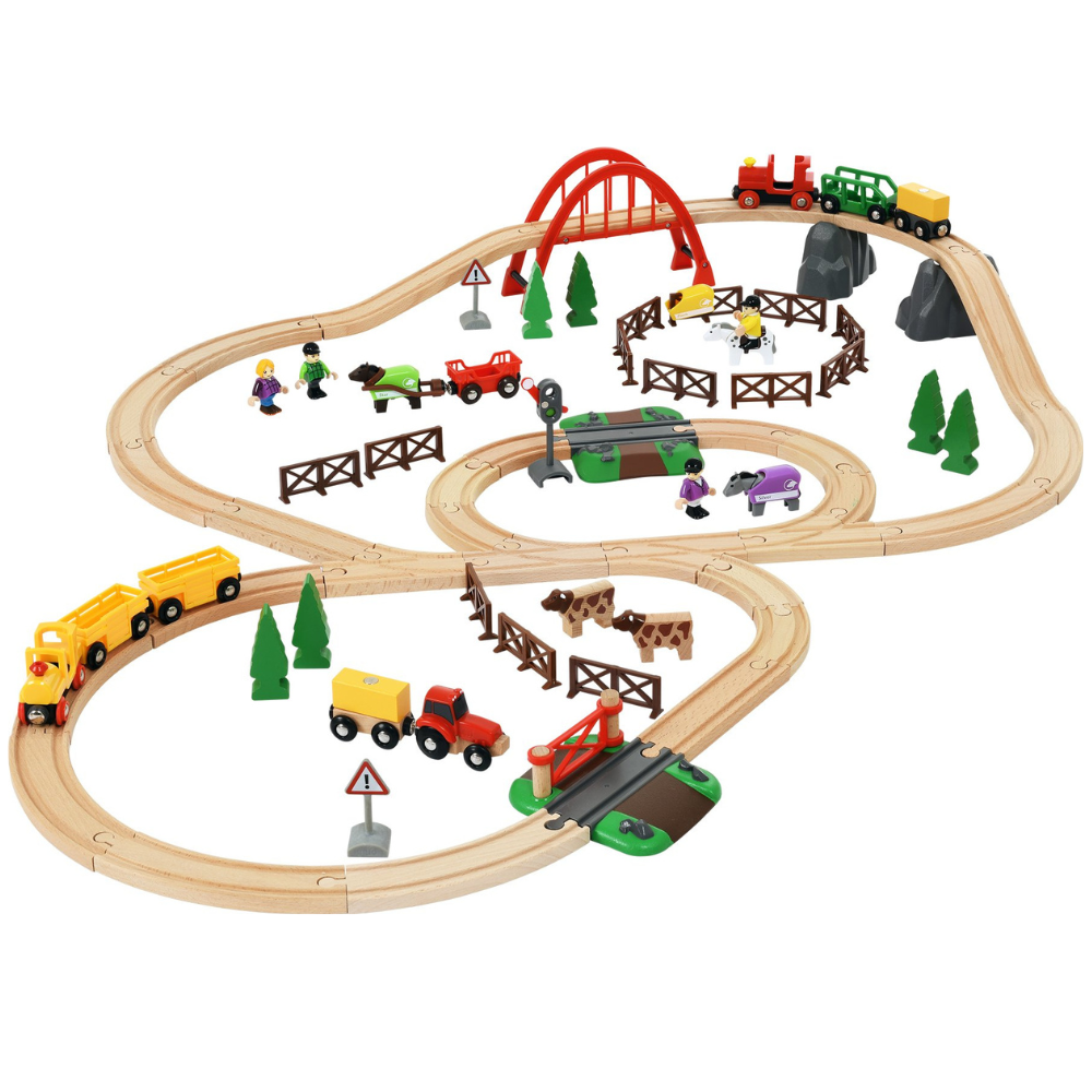 BRIO COUNTRY LIFE 79 PIECE SET