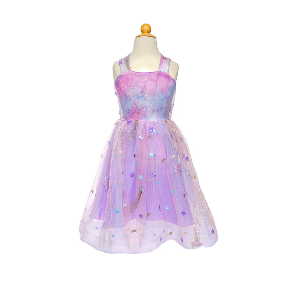 GREAT PRETENDER ERAS DRESS LILAC SIZE 7-8