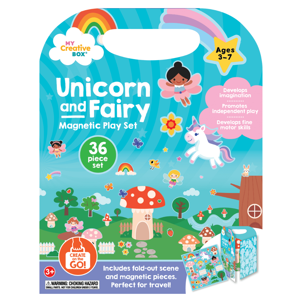 MY CREATIVE BOX UNICORN AND FAIRY MAGNETIC PLAY SET