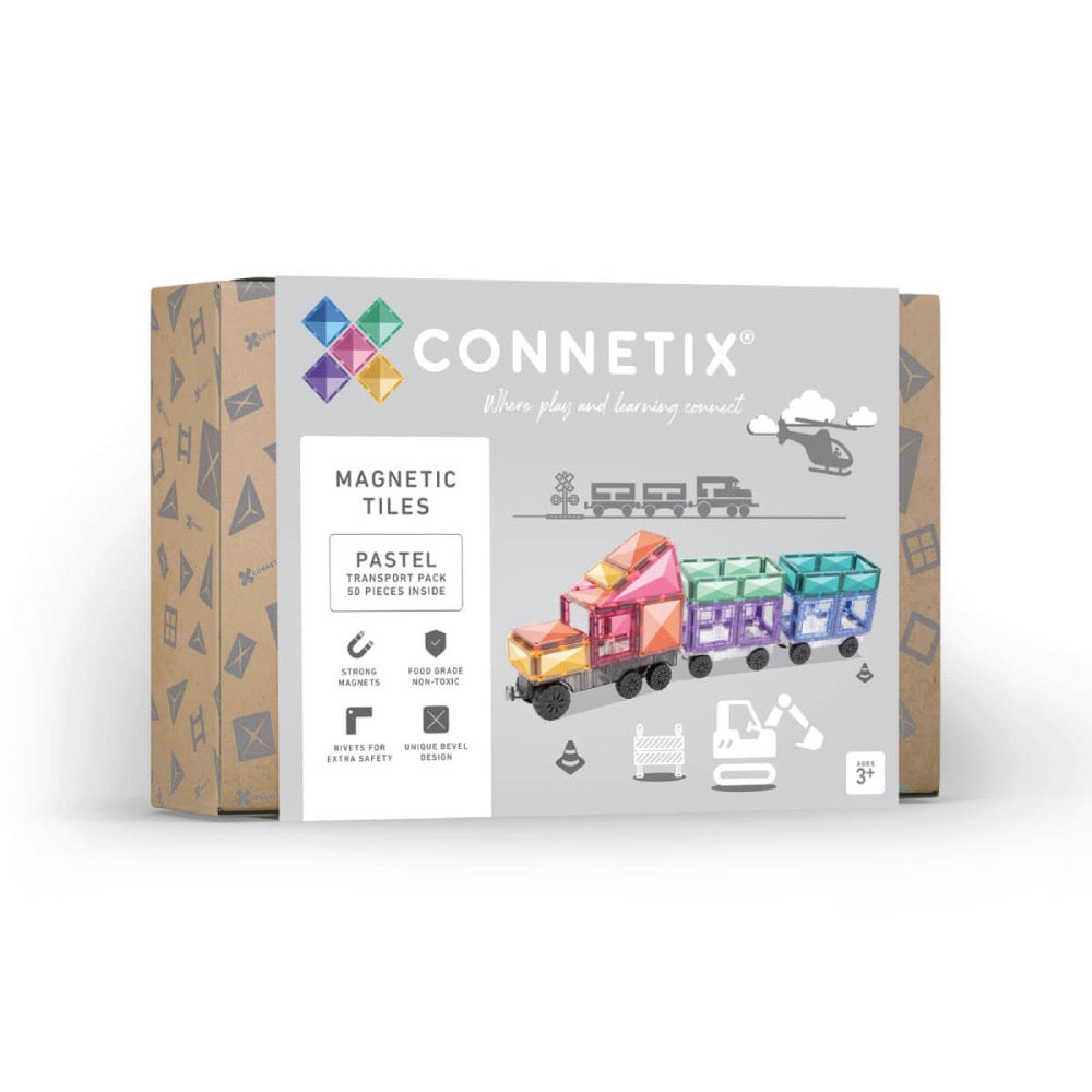 CONNETIX PASTEL 50 PIECE TRANSPORT