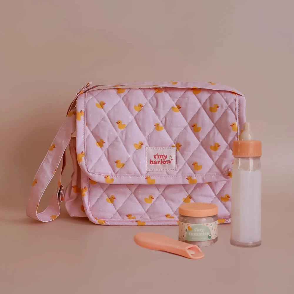 TINY HARLOW TINY NURTURERS SET PINK DUCKY